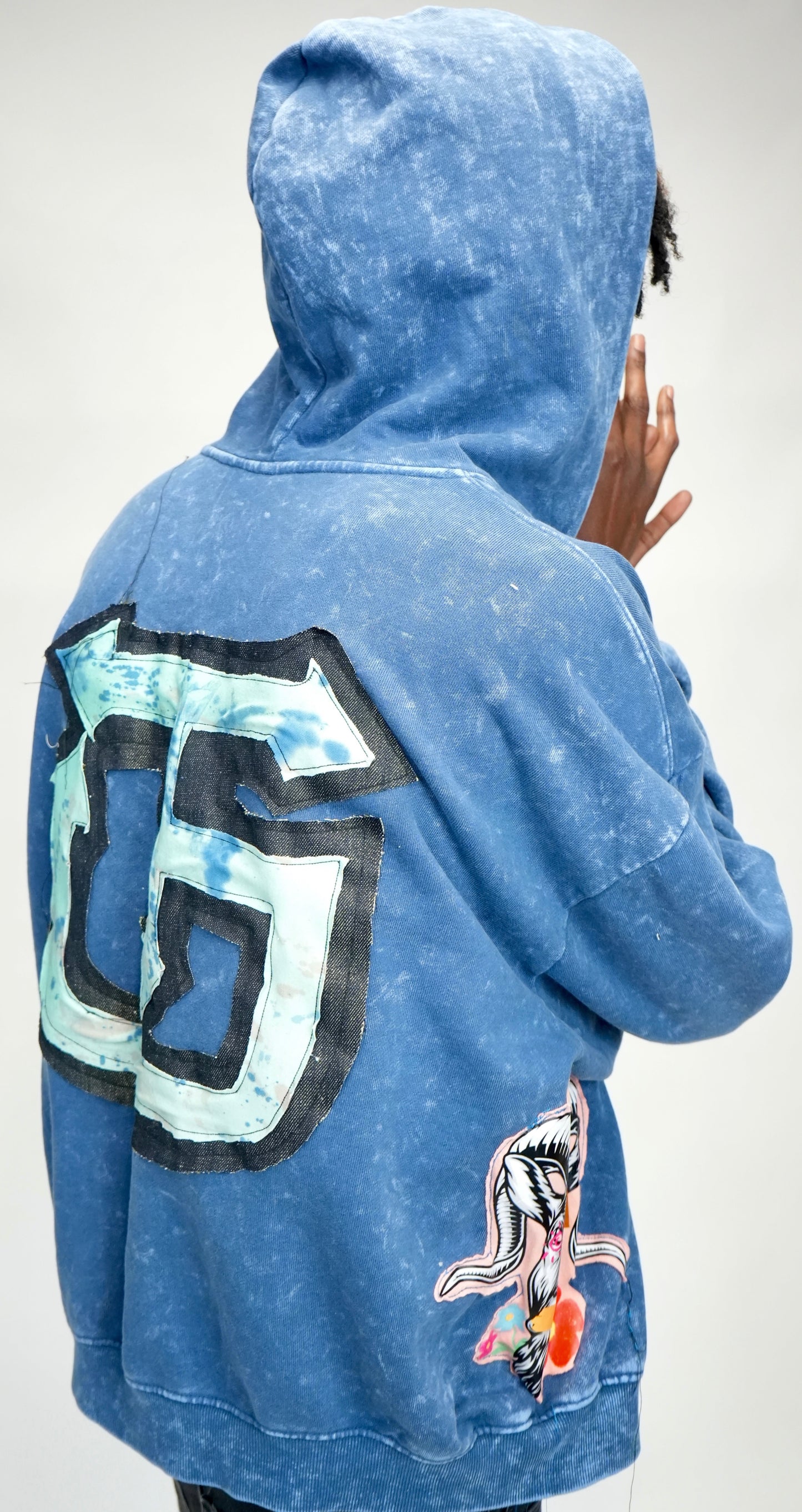 Blue Stone Hoodie