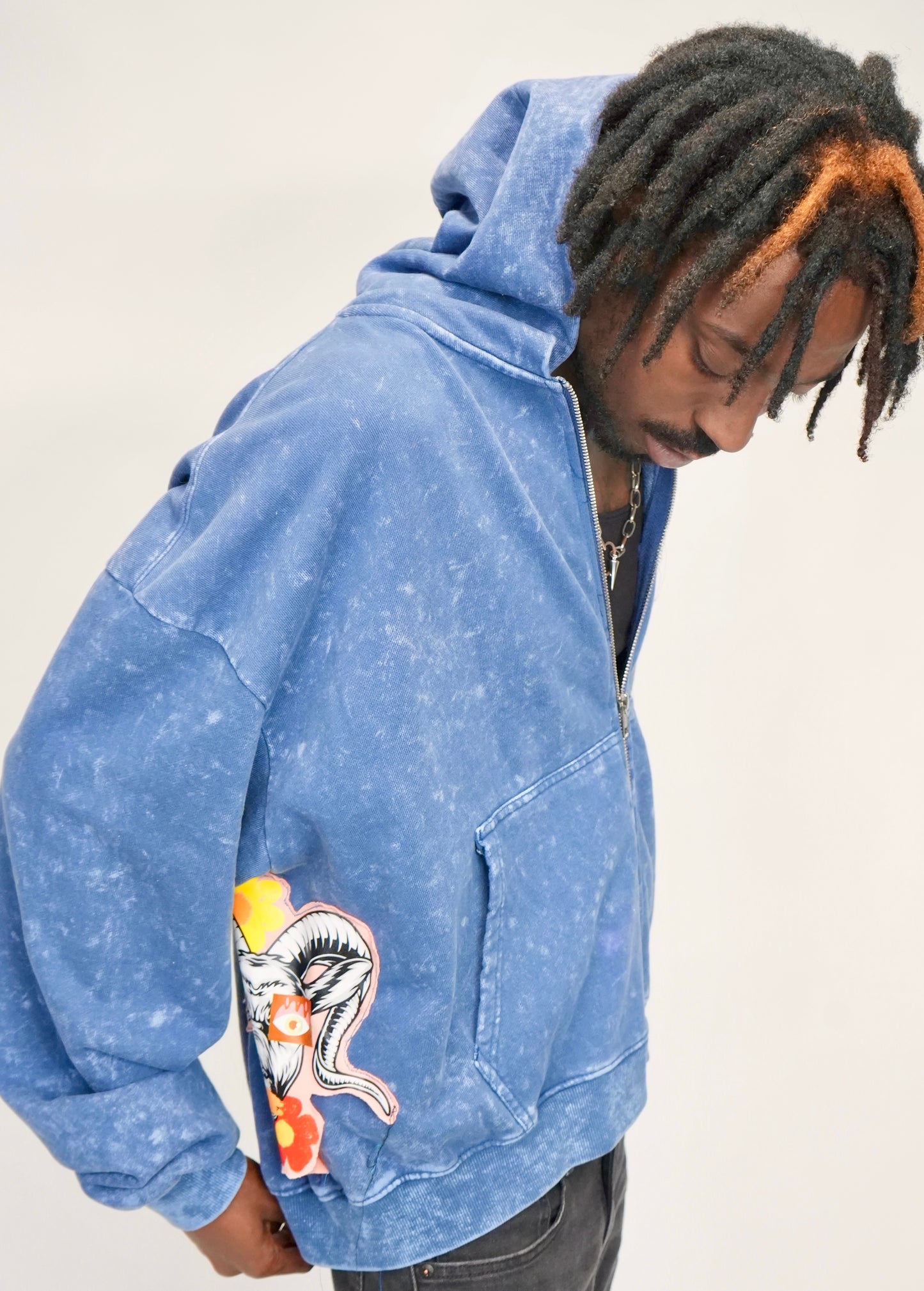 Blue Stone Hoodie