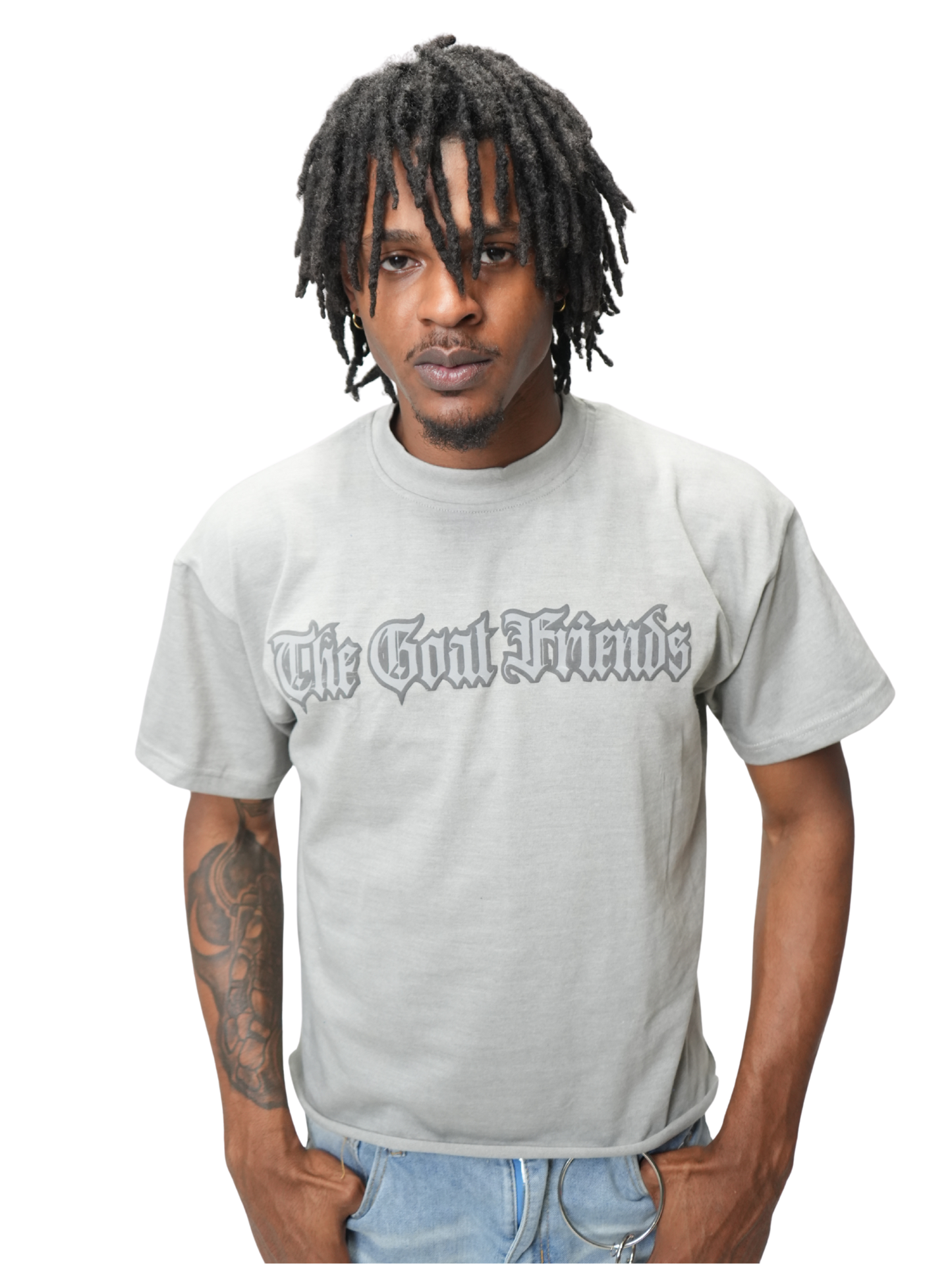 THE Essential Tee- Gray